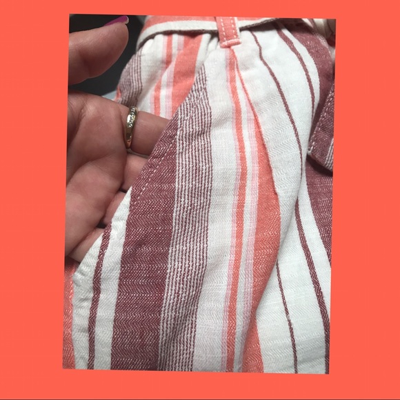 A.N.A.  Paper Bag High Rise Front Tie Shorts - Picture 5 of 5